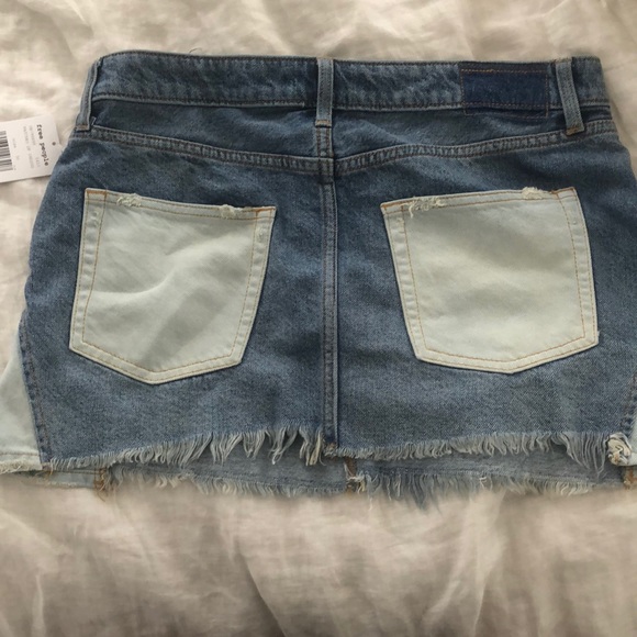 Free people Denim skirt - Picture 2 of 2